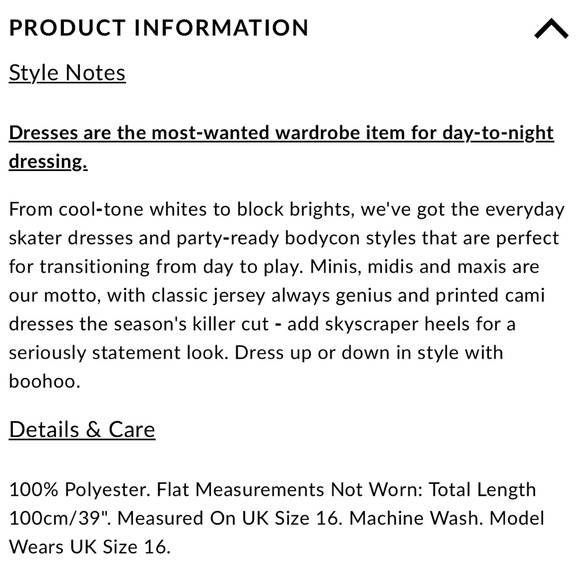 Boohoo Tia gold sequin lace wrap top dress US16 - Picture 13 of 13